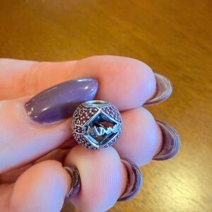 Authentic DISNEY Pandora Charm - Minnie Mouse Red Bow